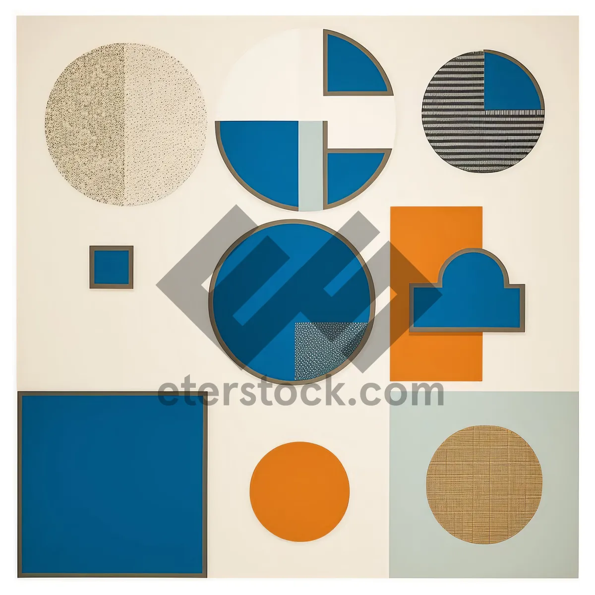 Picture of Stationery Set: Icons and Symbols Design Collection