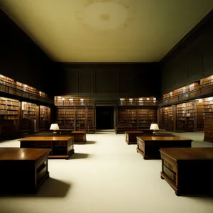 Modern Restaurant Interior with Luxurious Furniture and Wood Accents