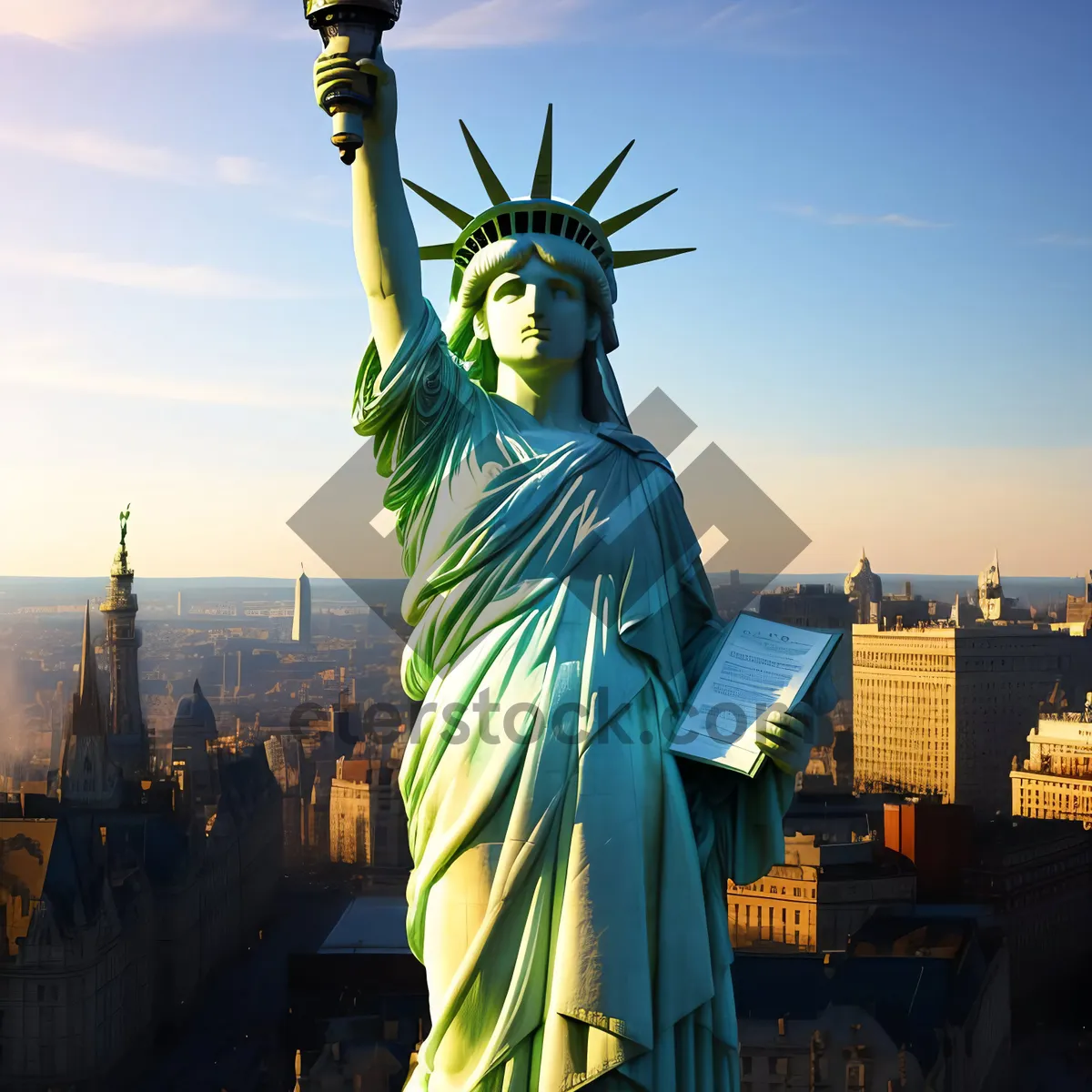 Picture of New York City's Iconic Lady Liberty Statue