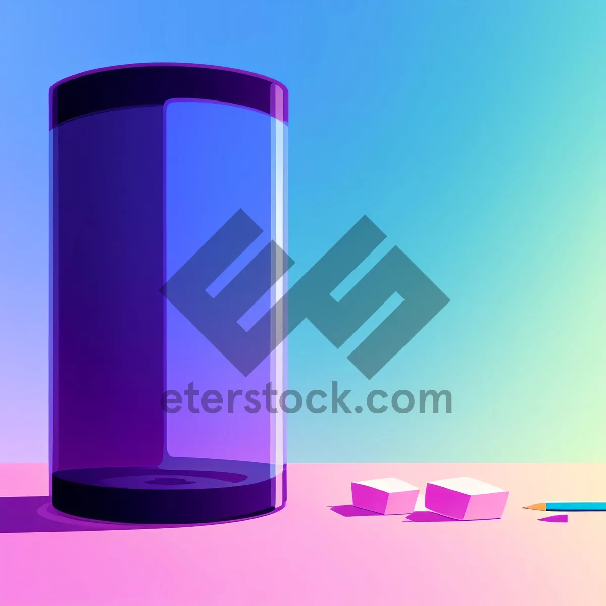 Picture of Container of Liquid Prescription Drug in Glass