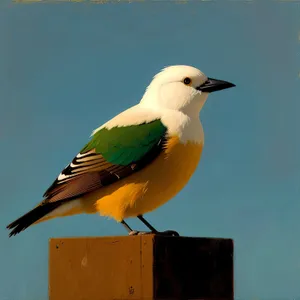 Wild Gull with Majestic Wings