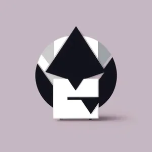 3D Heraldry Icon: Gem Arrow Design Element