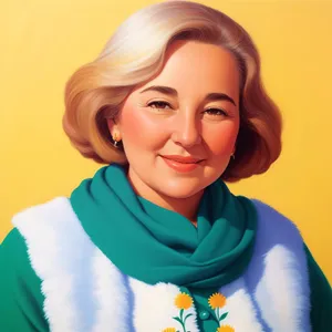Happy Businesswoman Smiling Portrait Model Fashion Face