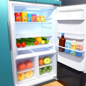White Goods Refrigerator for Modern Kitchen