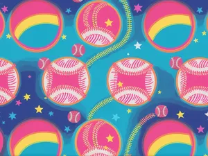 Colorful Retro Circle Design Element Card Textures