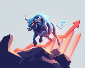 Cartoon superhero with flowing cape drawing