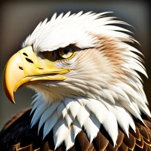 Bald Eagle Close-Up: Majestic Feathered Predator