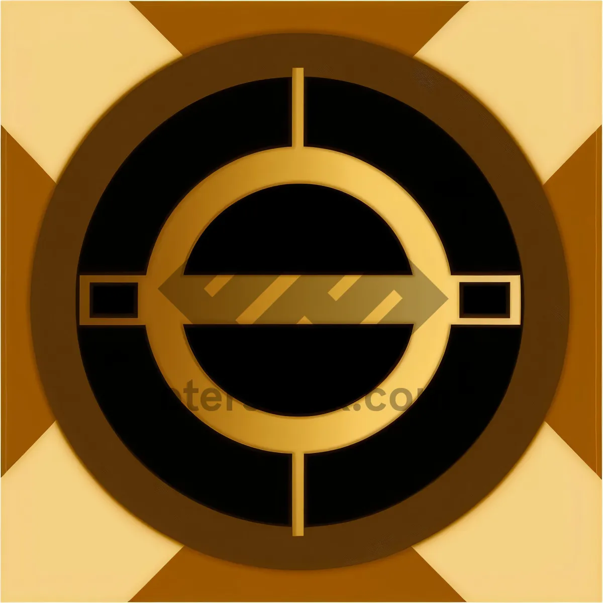 Picture of 3D Symbolic Circle Button Design
