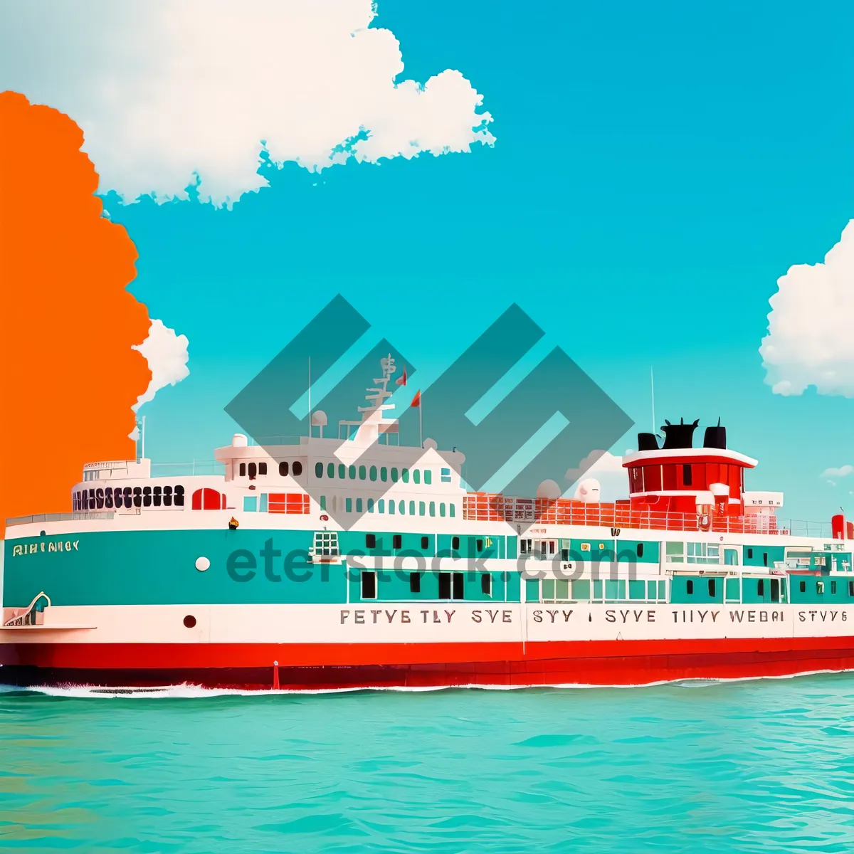 Picture of Serene Ocean Cruise Ship at Port