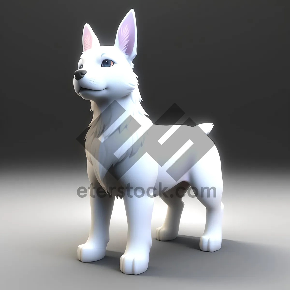 Picture of 4D Kitty Bunny Baby Render