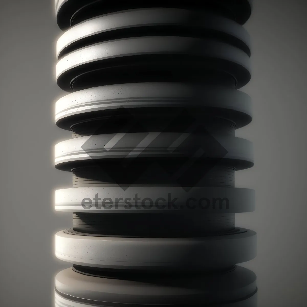 Picture of Elastic Coil Spring Money Stack