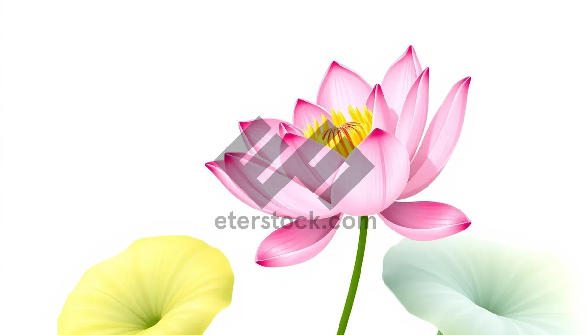 Picture of Colorful Floral Symbols in Spring Blossom