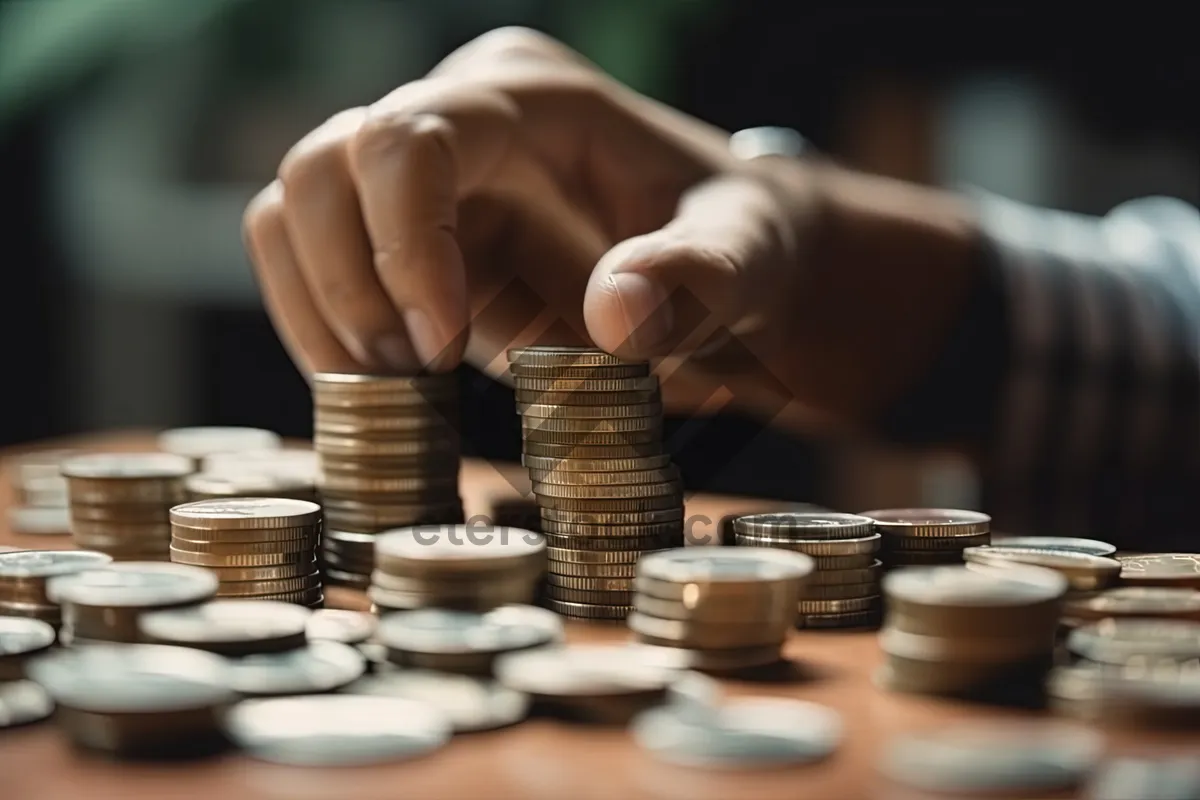 Picture of Gold Coin Stack for Wealth Management Growth.