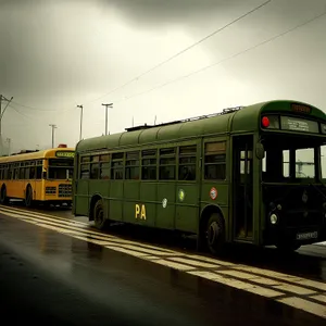 Urban Transit: City Streetcar on Rail