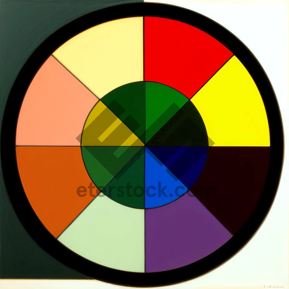 Picture of Round Button Flag Icon – Shiny Nation Symbol