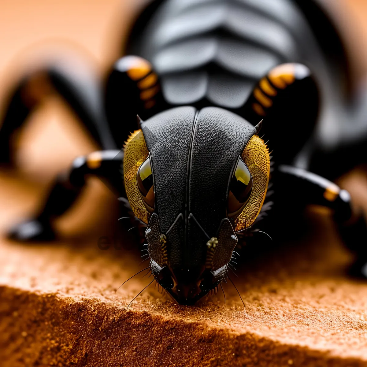 Picture of Close-Up Shot of an Invertebrate Ladybug