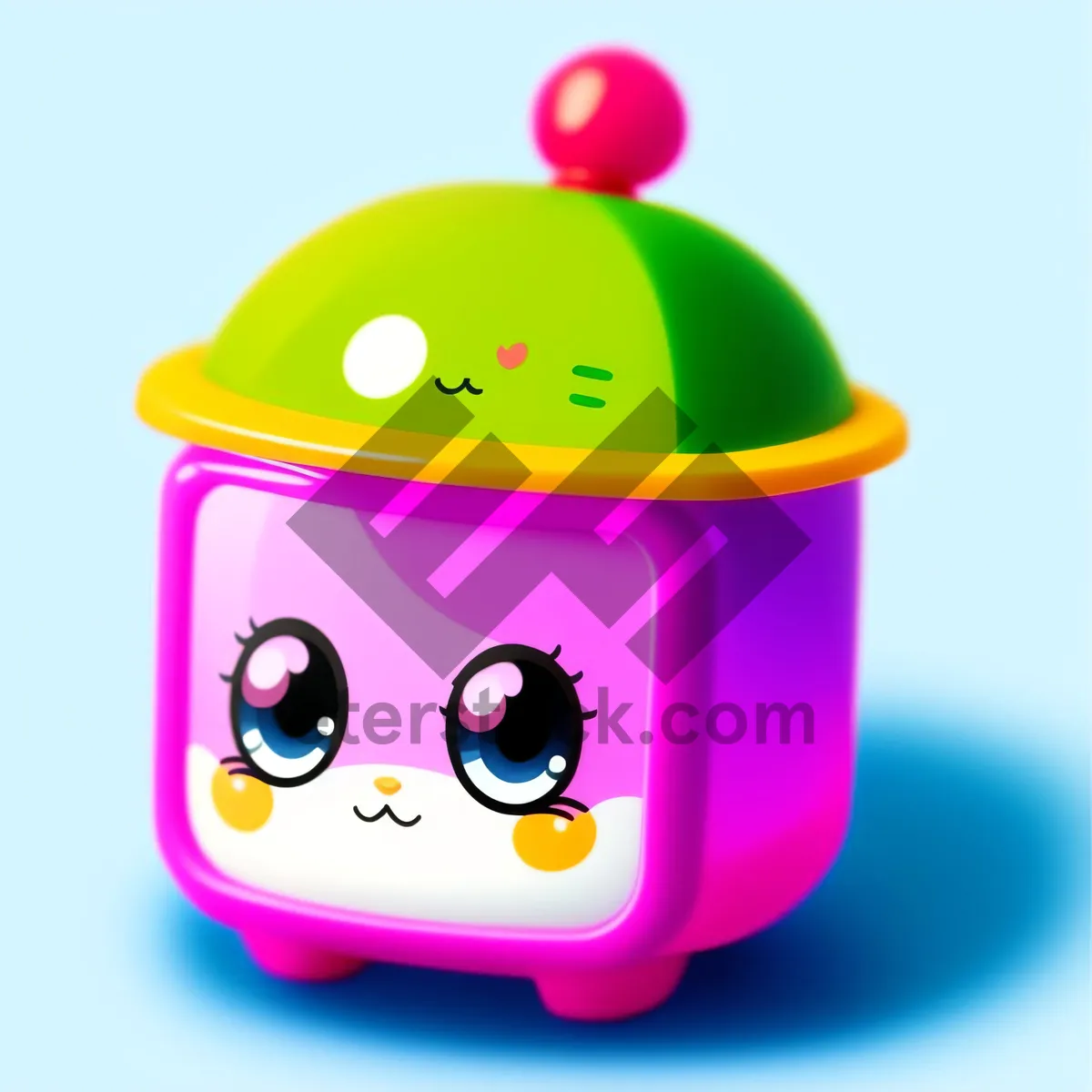 Picture of Pink Piggy Savings Box: Money Conserve Banking Finance