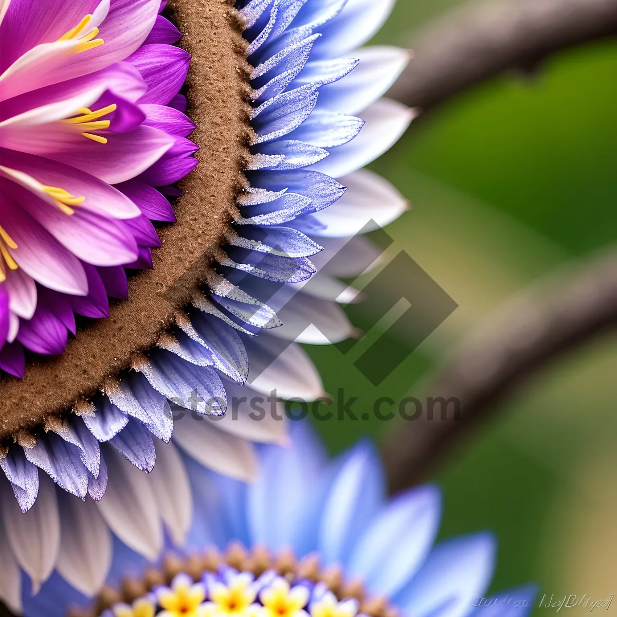 Picture of Blooming Daisy in Vibrant Garden