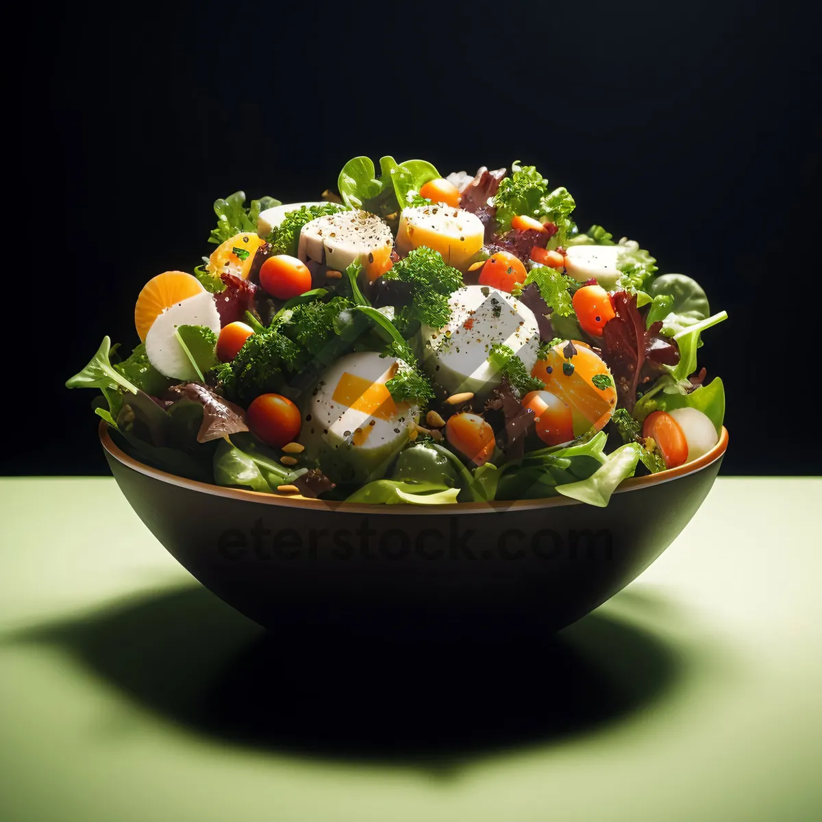 Picture of Fresh Vegetables and Fruit Salad