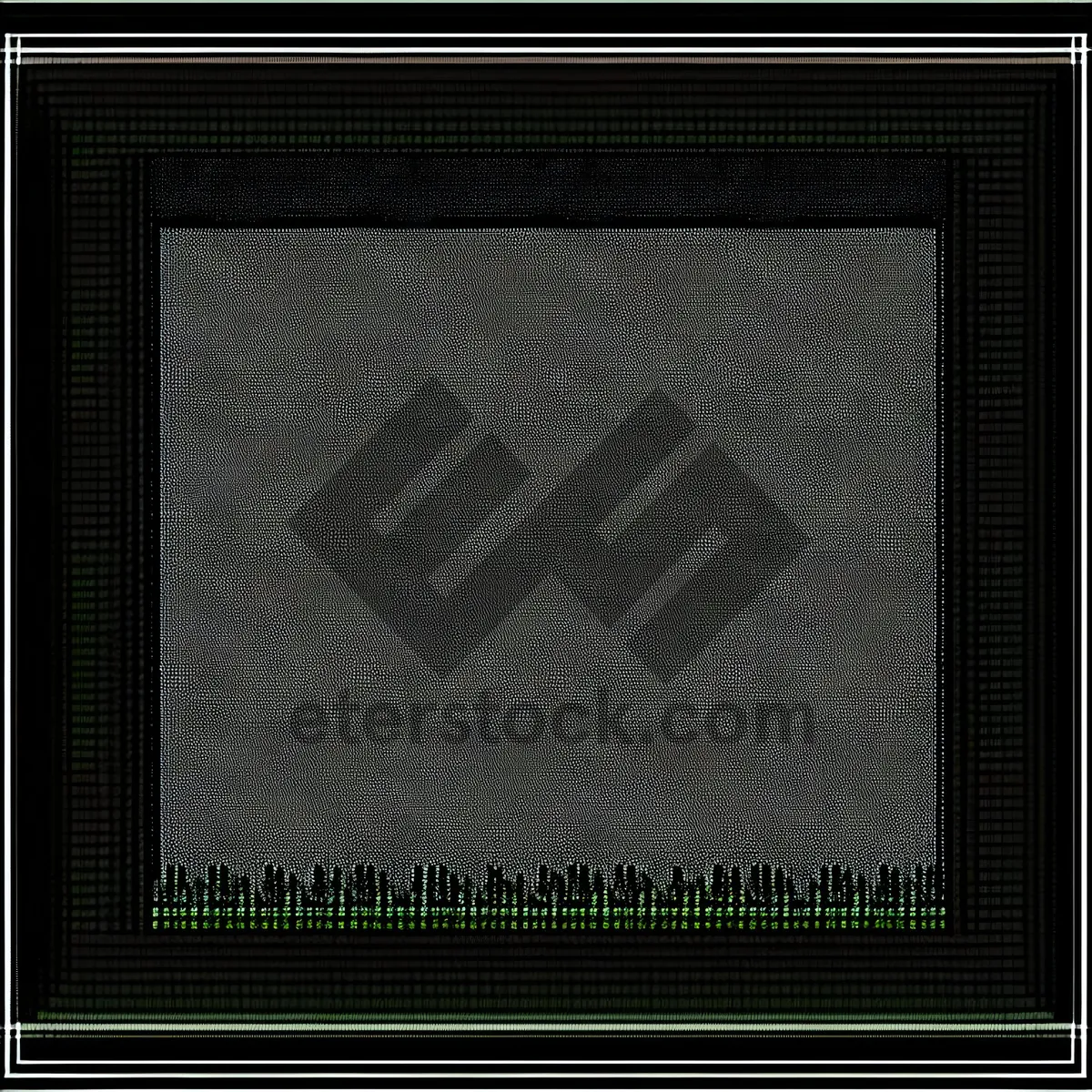 Picture of Grunge Vintage Border on Textured Paper