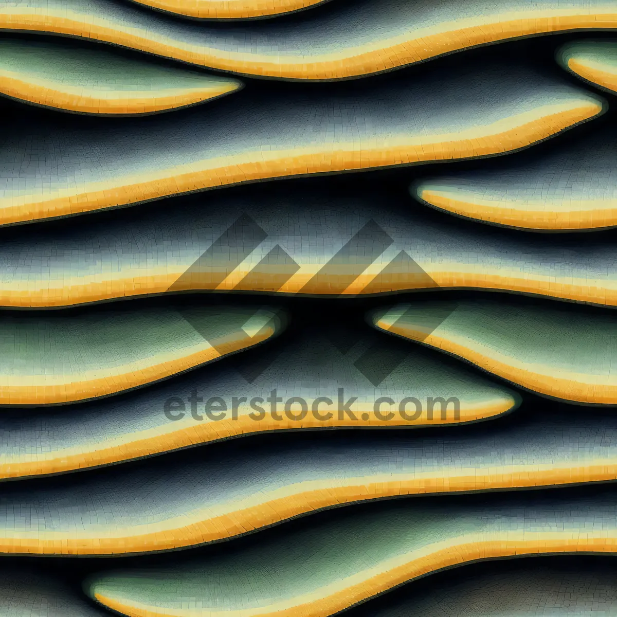 Picture of Abstract Fractal Wave: Futuristic Silk-Like Design