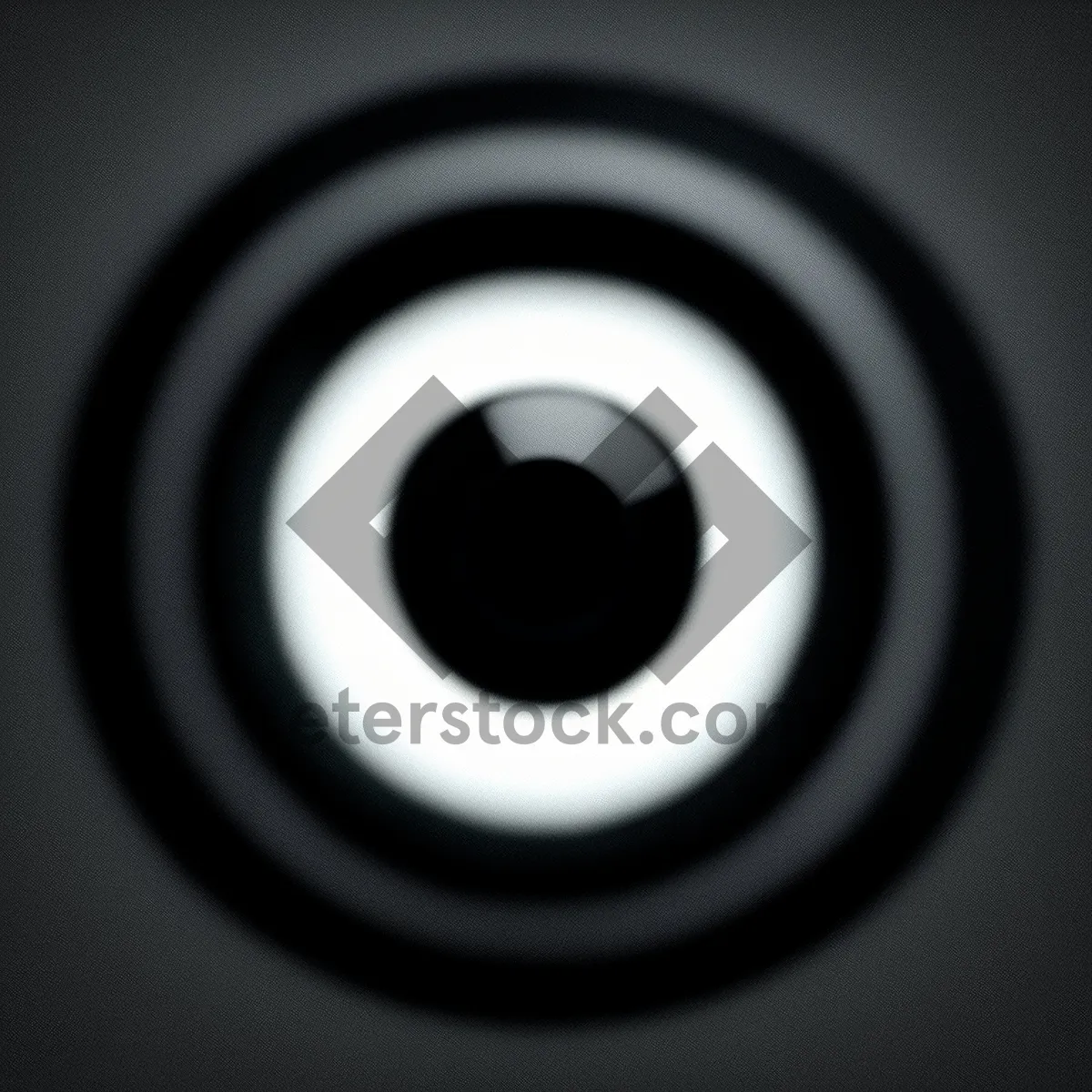 Picture of Digital Aperture Regulator: Shiny Black Circle Design
