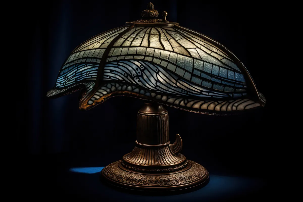 Picture of Architectural Dome Lampshade in Religious Setting