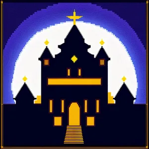 Facility Icon with Flag at Station