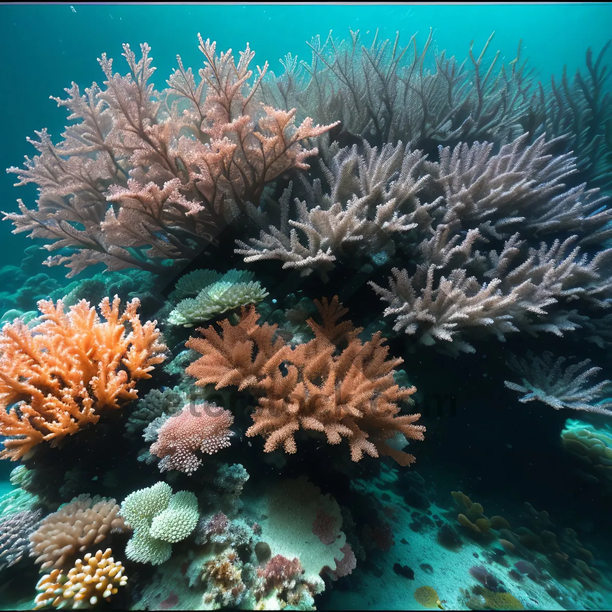 Picture of Breathtaking Dive into Colorful Coral Reef