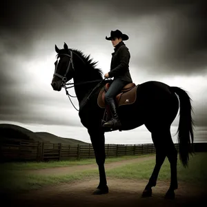 Thoroughbred Stallion in Equestrian Sport