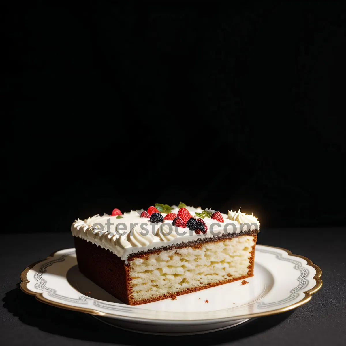 Picture of Delicious dessert on restaurant table