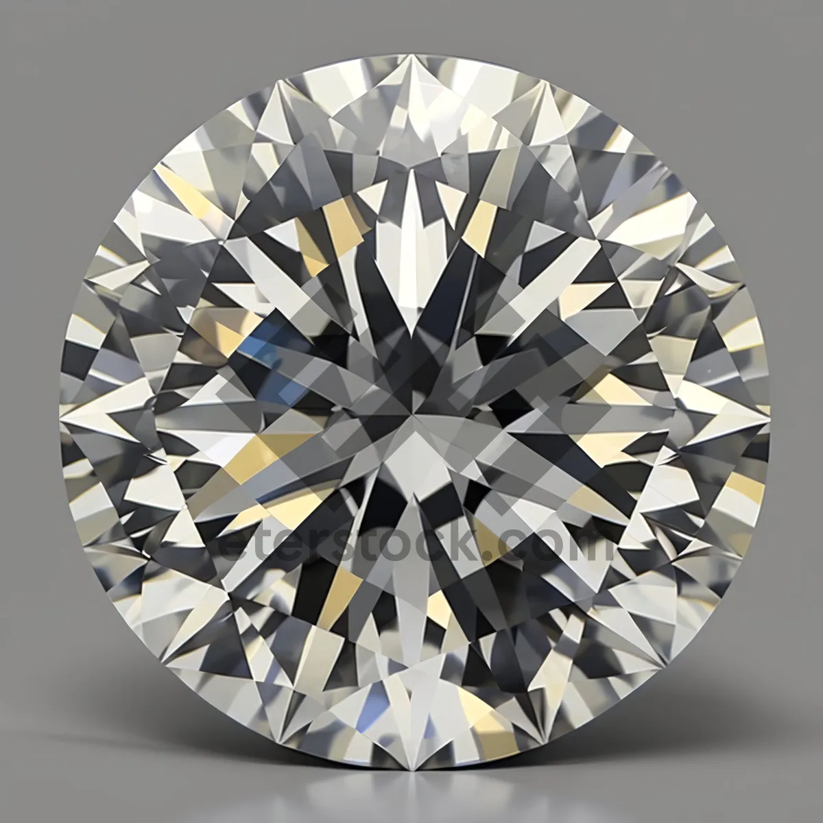 Picture of Sparkling Brilliance: Exquisite Round Diamond Jewel