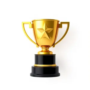 Golden Trophy Cup for Drink Competition