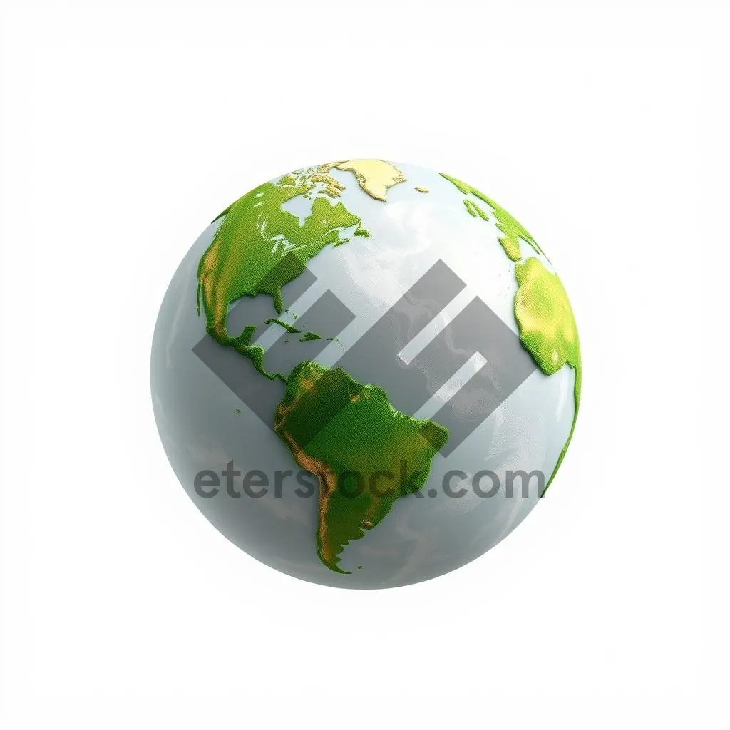 Picture of 3D Earth Globe Map Icon