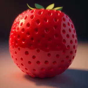 Juicy Strawberry Ball - Fresh, Sweet, and Healthy