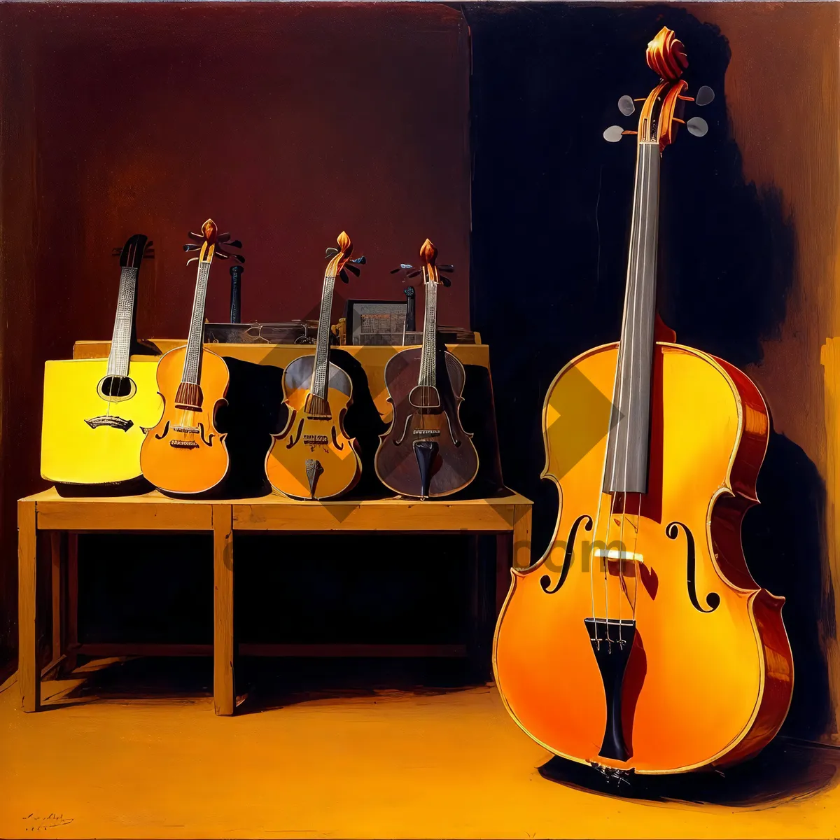 Picture of Melodic Strings: Acoustic Guitar and Violin Duo