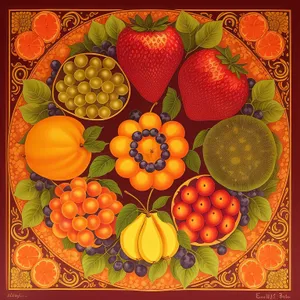 Fresh Fruit Tray: Citrus, Apple, Banana, Grape