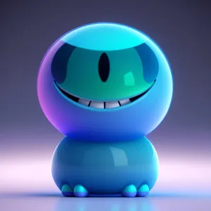 Shiny Button Set with Glassy Icons