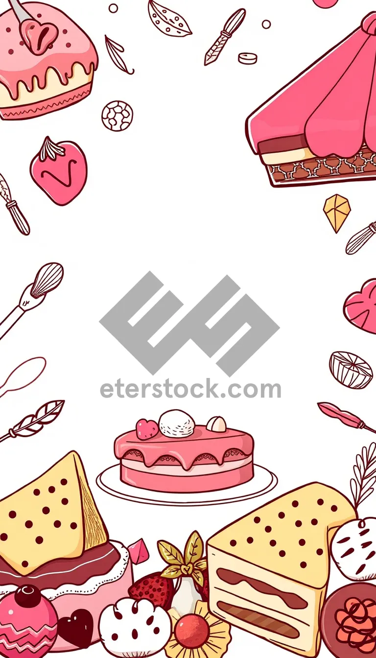 Picture of Floral Heart Greeting Card Design