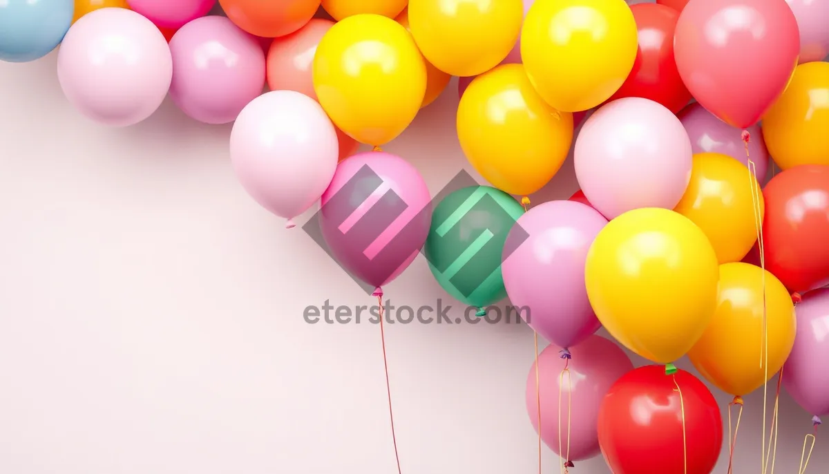 Picture of Bright and Fun Balloon Celebration Display