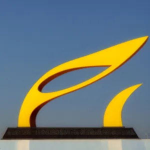 Artistic 3D Graphic Design Symbol