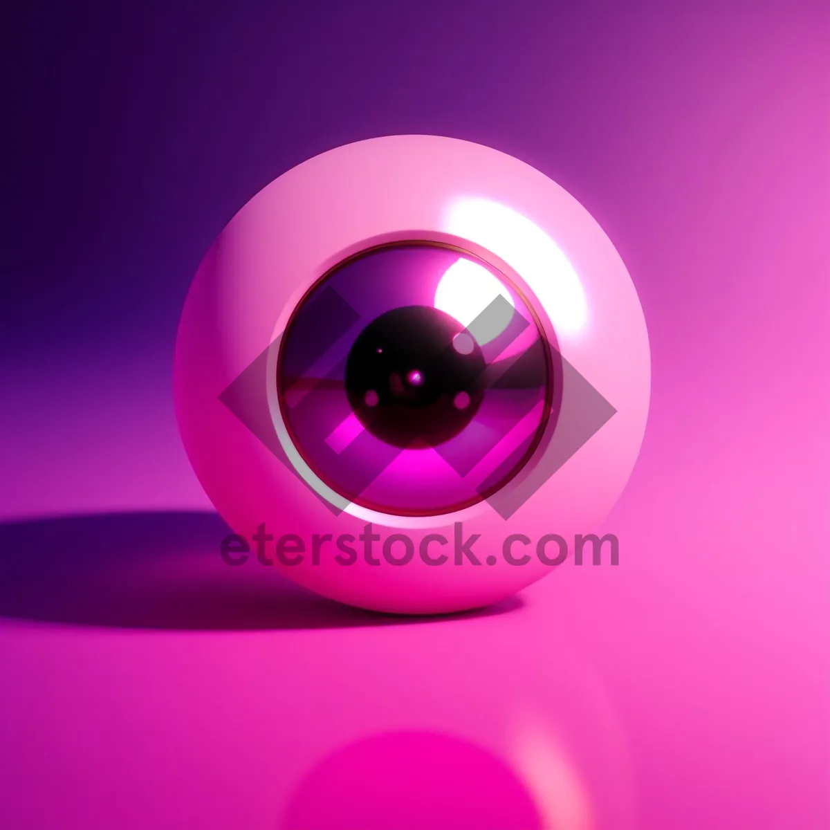 Picture of Modern Shiny Web Button Set with Glass Effect