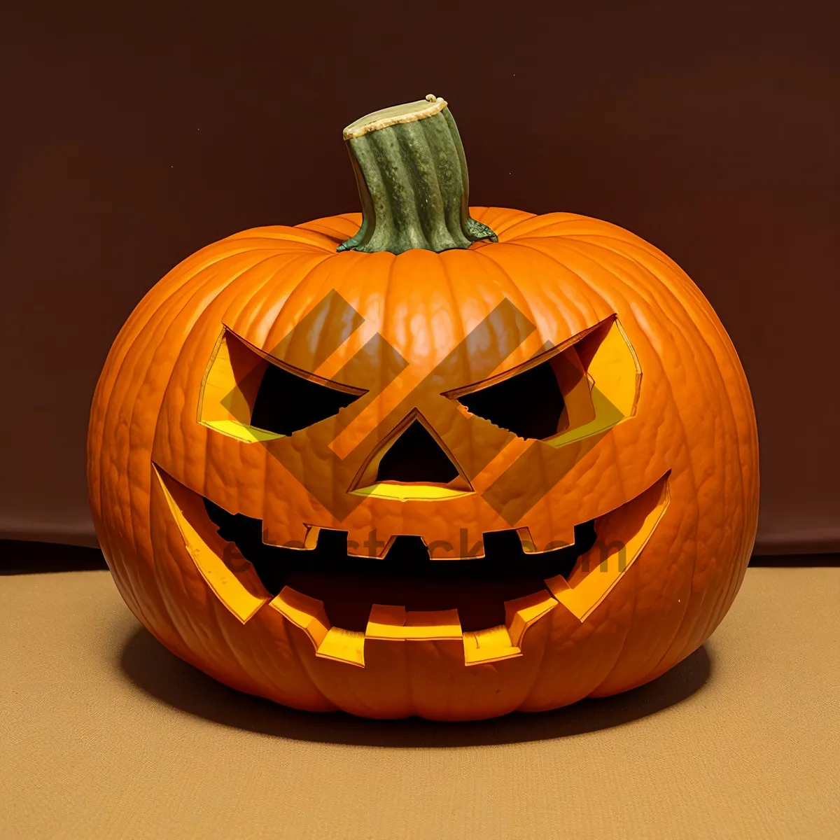 Picture of Spooky Autumn Pumpkin Lantern Decoration