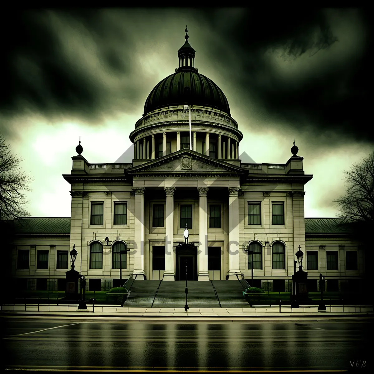 Picture of Majestic Dome of Historic Capitol Building