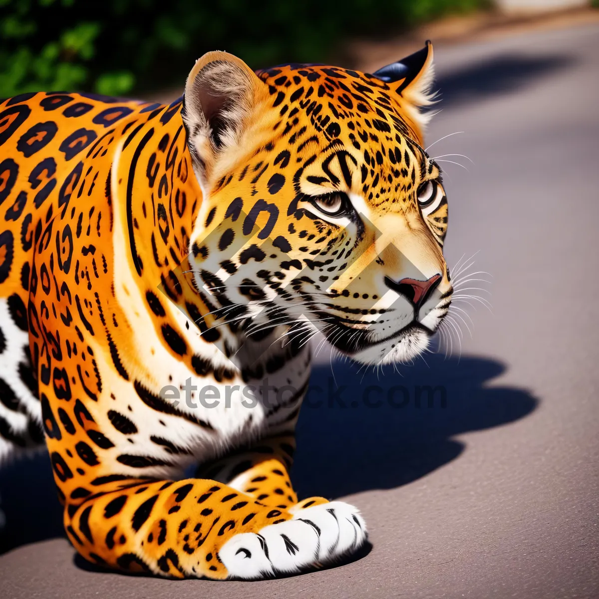 Picture of Jaguar - Graceful Hunter in the Wild