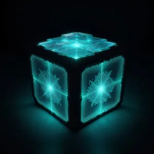 Black Diamond Shape Graphic Art Design