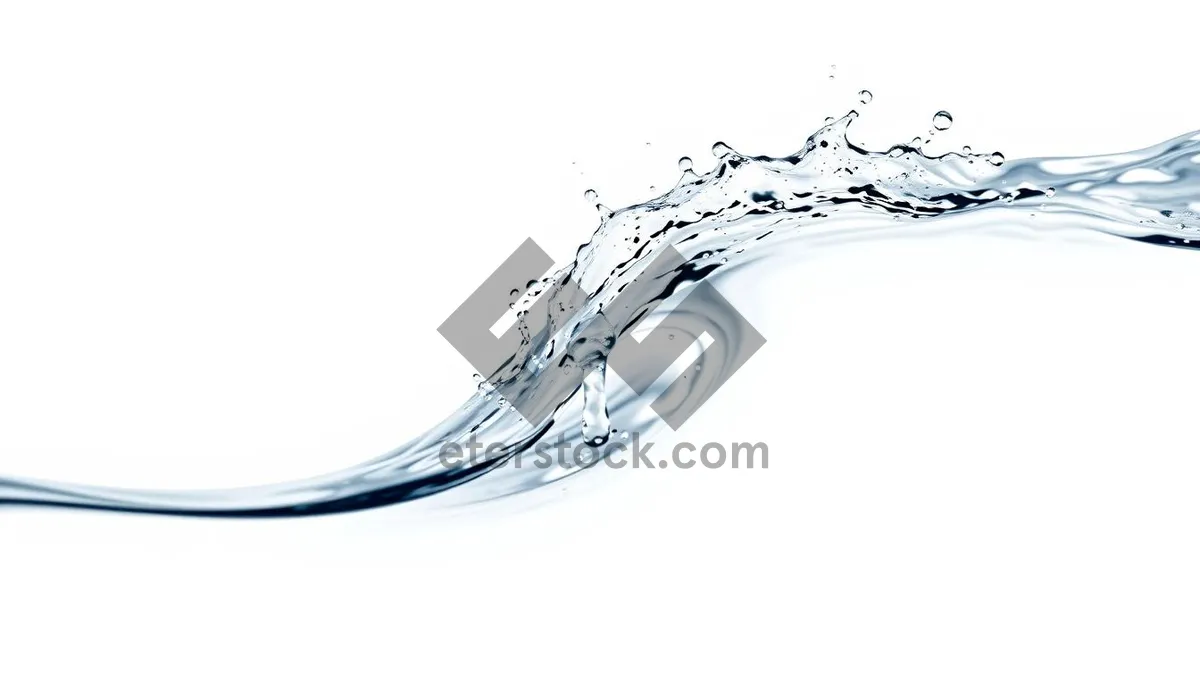 Picture of Abstract Liquid Wave Background in Modern Design