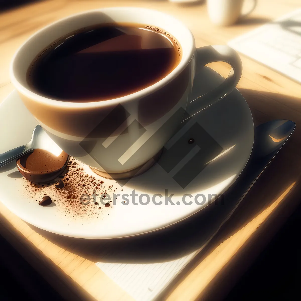 Picture of Rich Dark Roast Espresso in Stylish Cup