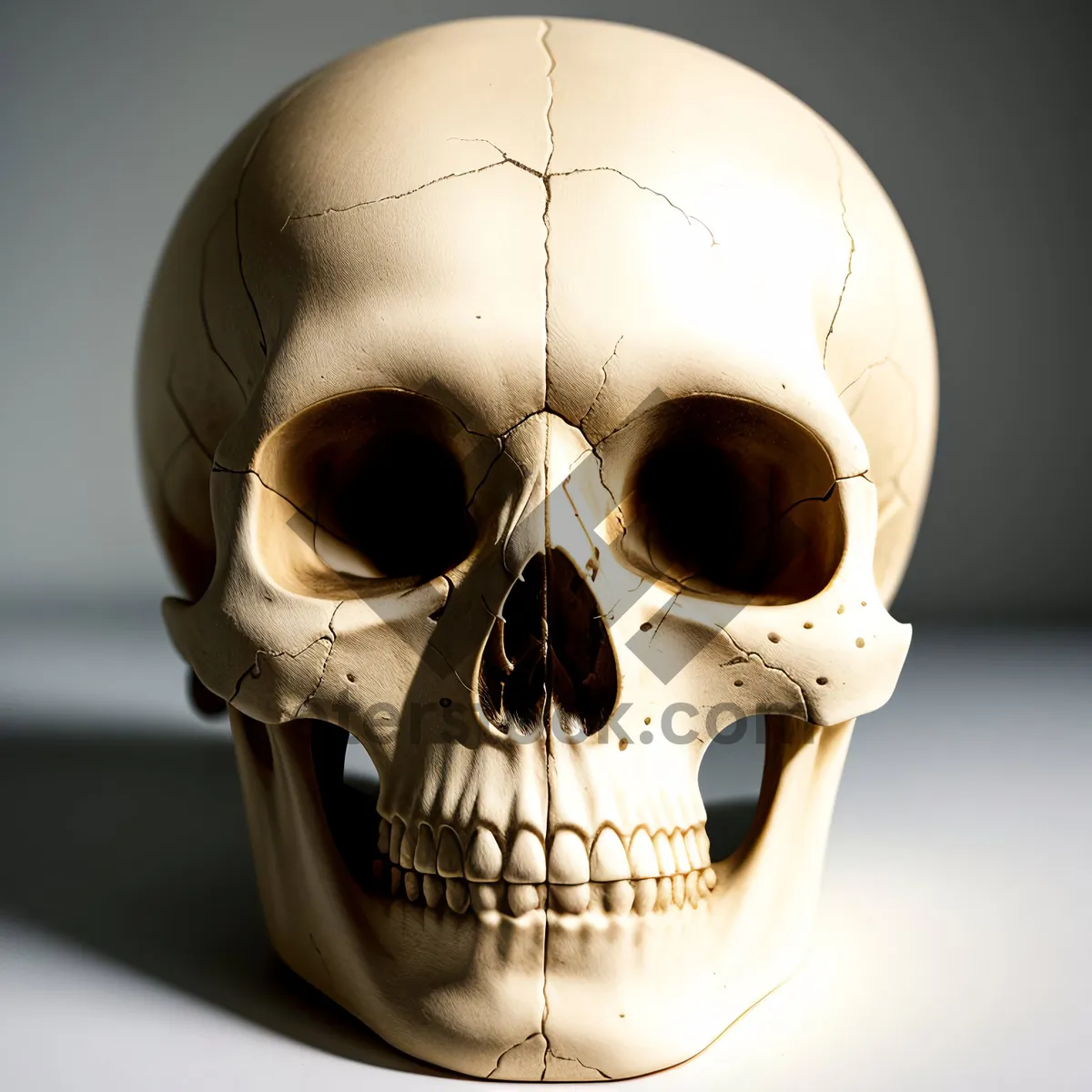 Picture of Sinister Skull: Disguised Death with Spooky Attire