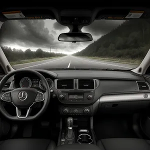 Speed Machine: Modern Luxury Car Interior